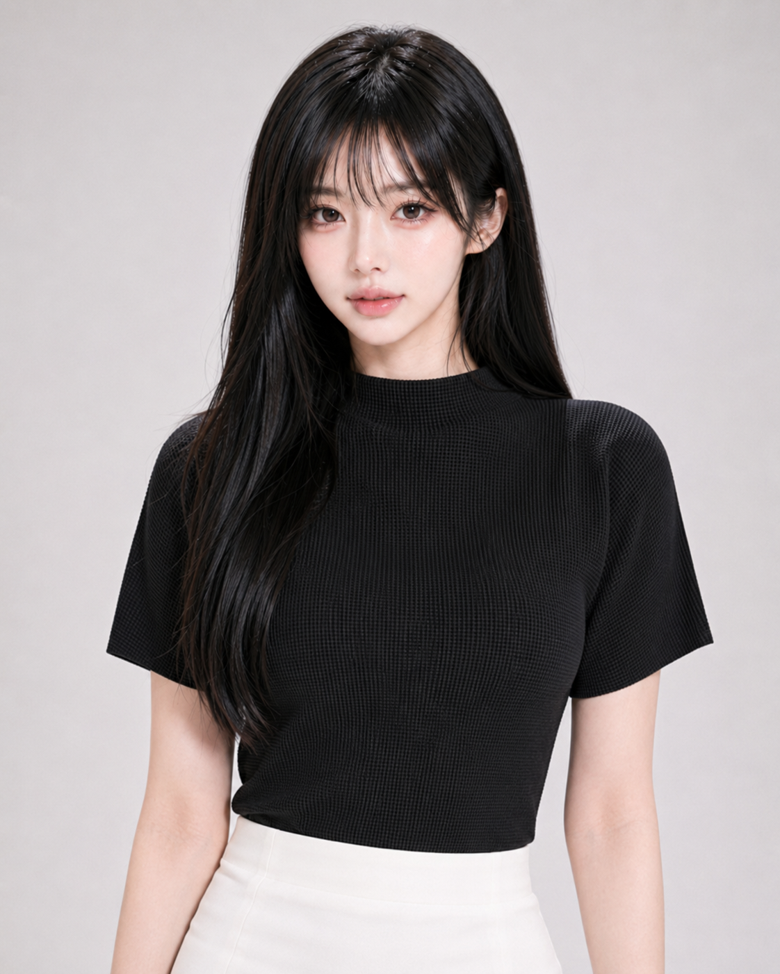 이자벨앤코 플리츠 스커트 라인
