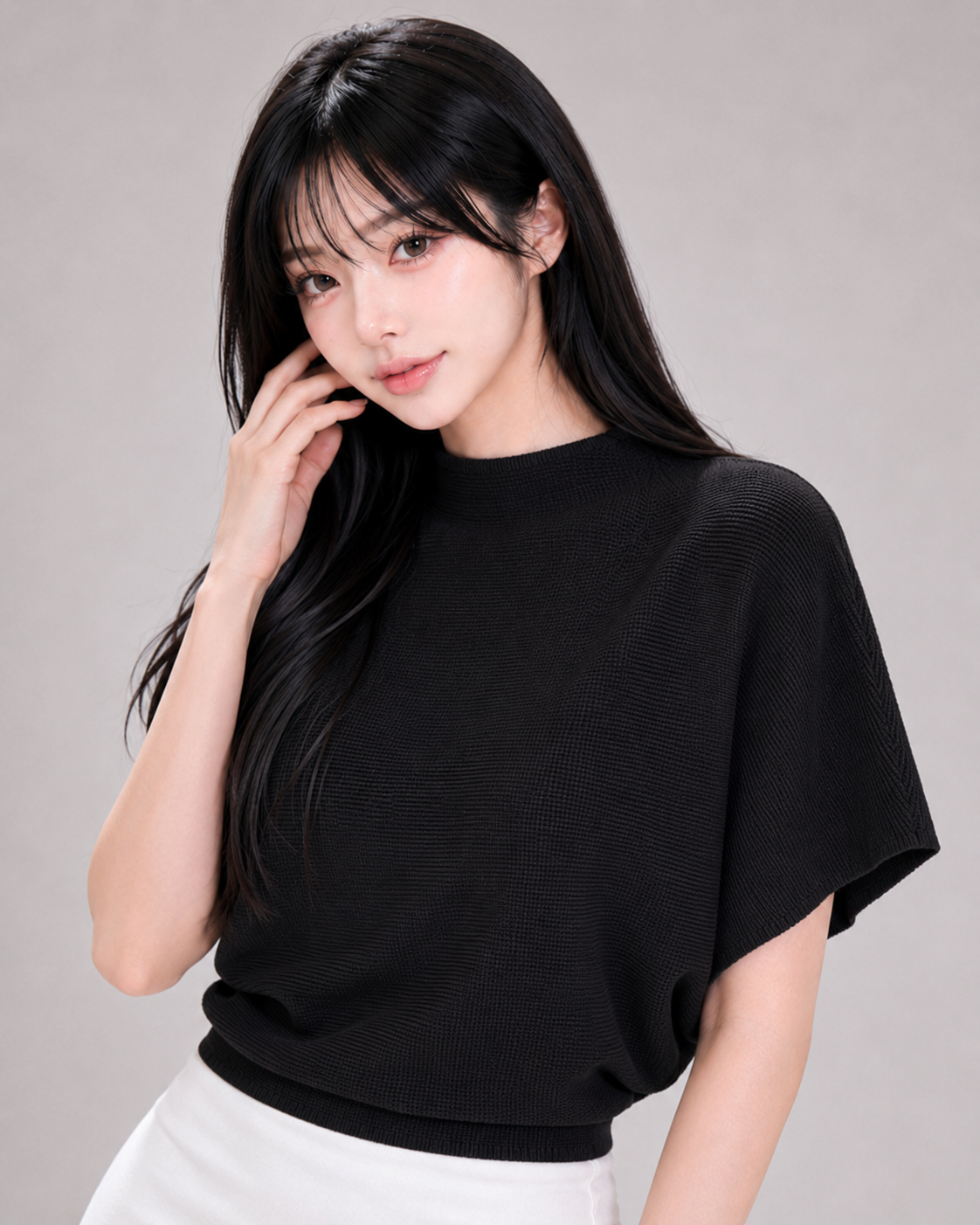 이자벨앤코 데일리 플리츠 상의